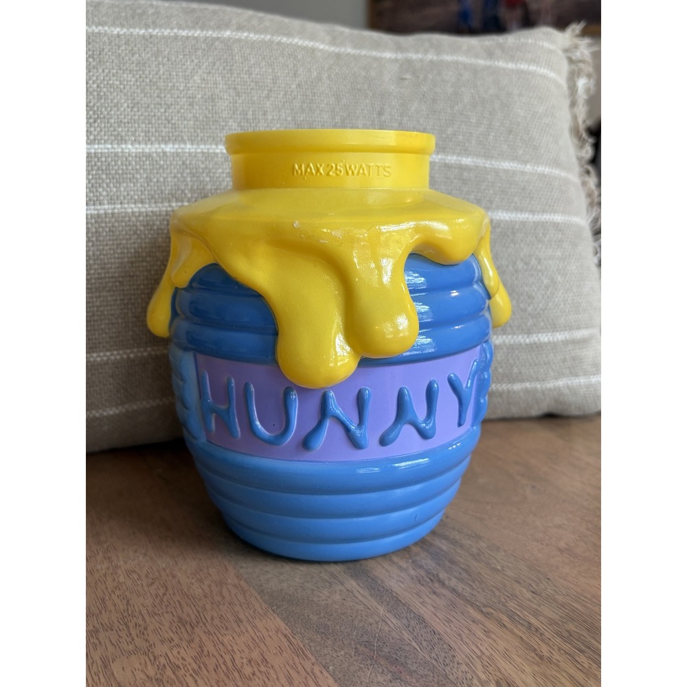 Disney Winnie the Pooh Hunny Pot Ceiling Fan Replacement Light Cover Shade Blue